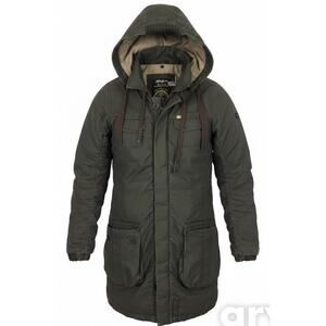 Khujo Women's Small Vintage Y2K Cotton Winter Jacket Chantall II Green Heavy